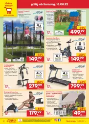 Gazetka promocyjna Netto Marken-Discount - Filial-Angebote - Gazetka - ważna od 20.08 do 20.08.2022 - strona 42 - produkty: butter, computer, eis, Holz, Klemmmarkise, kraft, latte, LG, ndk, pute, reis, Schaukel, sonnenschutz, spee, Ti, Trampolin, versandkostenfrei, wasser
