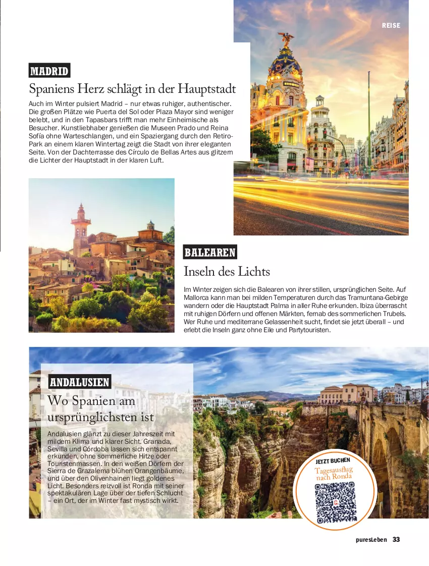 Aktueller Prospekt Hit - pures Leben - von 01.01 bis 31.03.2026 - strona 33 - produkty: buch, eis, grana, merl, olive, oliven, orange, orangen, Rana, reis, Sierra, Tapas, Ti, tisch, Yo