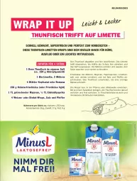 Gazetka promocyjna Hit - pures Leben - Gazetka - ważna od 31.03 do 31.03.2026 - strona 23 - produkty: bio, Brei, brie, creme, elle, fisch, frischhaltefolie, frischkäse, Käse, kopfsalat, kräuter, limette, limetten, mac, Mett, metten, mikrowelle, möhren, paprika, pfanne, pfeffer, rwe, saft, salat, salz, Schal, Schale, snack, thunfisch, Thunfisch im eigenen Saft, WICK, wrap, wraps