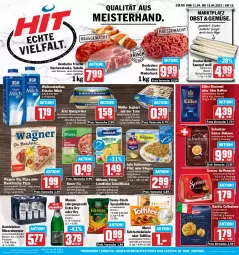 Gazetka promocyjna Hit - Prospekte - Gazetka - ważna od 15.04 do 15.04.2023 - strona 1 - produkty: alkohol, Alwa, arla, barilla, Becher, beutel, bohne, bohnen, deutscher spargel, eilles gourmet, eis, filegro, filet, flasche, frico, frische milch, funny-frisch, gerolsteine, gerolsteiner, iglo, jahrgangssekt, joghur, joghurt, joghurt mit der ecke, kaffee, kaffeepads, Käse, knorr, knorr fix, landliebe, Meister, merci, milch, milram, mineralwasser, Müller, mumm, Nackensteak, nackensteaks, natur, obst, pizza, reis, rind, rinder, salz, schlemmerfilet, schnittkäse, schoko, schokolade, schwein, sekt, senseo, spargel, Spezi, steak, steaks, steiner, tafelschokolade, Ti, toffifee, wagner, wasser, weihenstephan, wein, ZTE