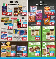 Gazetka promocyjna Hit - Prospekte - Gazetka - ważna od 15.04 do 15.04.2023 - strona 9 - produkty: aufstrich, bio, creme, dovgan, eis, espresso, frucht, fruchtaufstrich, früchte, golden toast, jacobs, kaffee, kondensmilch, konfitüre, kräuter, Ländertee, landliebe, lavazza, löslicher kaffee, Meßmer, milch, milka, Muffin, muffins, müsli, natur, natura, Nescafé, nespresso, Nougatcreme, nuss, ohne palmöl, ovomaltine, reis, ritter, sandwich, tee, tender, Ti, toast, vita, vitalis, vitalis müsli, ZTE, zucker