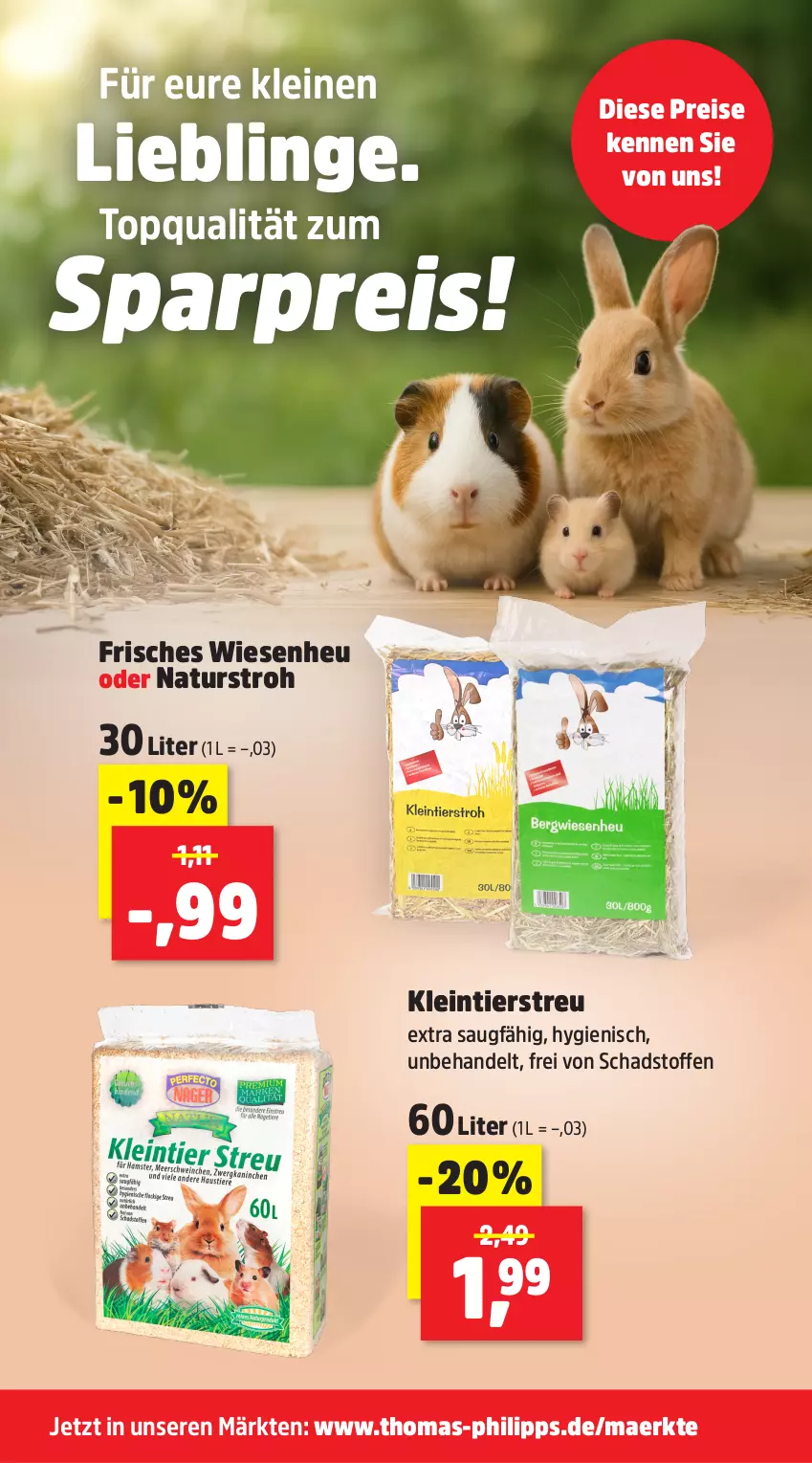Aktueller Prospekt Thomas Philipps - von 13.10 bis 18.10.2025 - strona 6 - produkty: eis, Heu, leine, natur, reis, Ti