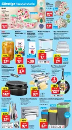 Gazetka promocyjna Thomas Philipps - Gazetka - ważna od 18.10 do 18.10.2025 - strona 8 - produkty: Abfalleimer, aufstrich, backofen, batterie, Bau, baumwolle, Becher, Clin, decke, Deckel, edelstahl, eimer, einmachglas, elle, ente, frischhaltedosen, frucht, fruchtaufstrich, früchte, gelierzucker, geschirr, geschirrtuch, geschirrtücher, gewürz, herdarten, Kinder, küche, Küchen, küchenrolle, küchenrollen, lasagne, leimer, mac, mikrowelle, Ofen, pasta, pfanne, Schal, Schale, schutzhülle, spaghetti, tagliatelle, teller, thermometer, Ti, tisch, topf, tuc, tücher, wolle, zucker