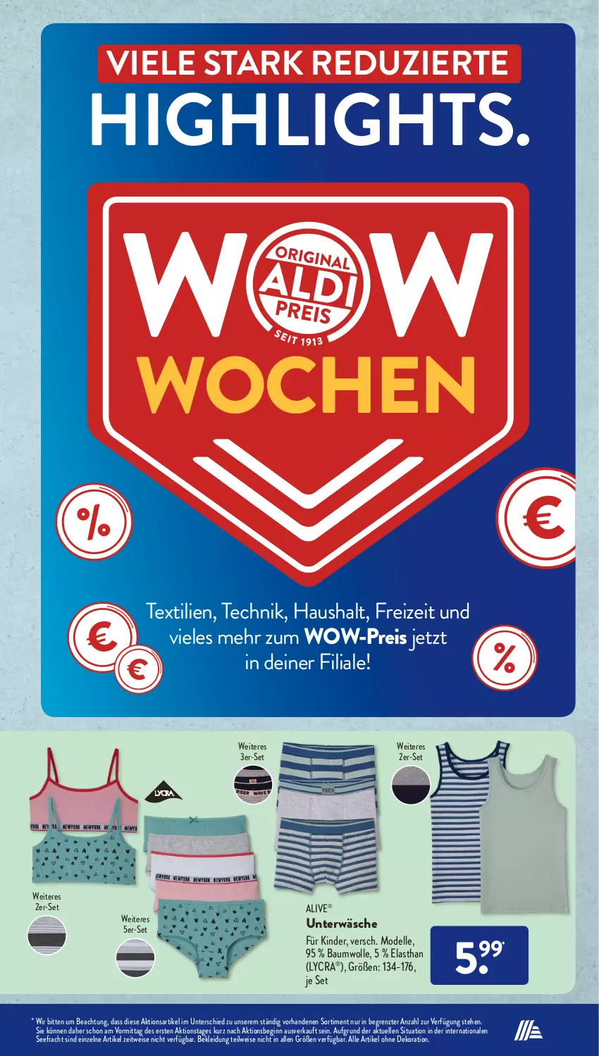 Aktueller Prospekt AldiSud - NÄCHSTE WOCHE - von 05.09 bis 10.09.2022 - strona 29 - produkty: alle artikel ohne dekoration, Bau, baumwolle, dekoration, dell, eis, elle, gin, Kinder, kleid, Kleidung, Mode, reis, Ti, Unterwäsche, wolle, ZTE