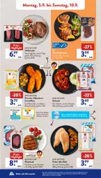 Gazetka promocyjna AldiSud - NÄCHSTE WOCHE - Gazetka - ważna od 10.09 do 10.09.2022 - strona 4 - produkty: aldi, alle artikel ohne dekoration, braten, brustfilet, dekoration, eis, filet, filets, fisch, flakes, fleisch, gulasch, Hähnchen-Innenfilets, hüftsteak, hüftsteaks, jungbullen, pute, putenbrust, putenbrustfilet, reis, rind, schinken, schwein, steak, steaks, thunfisch, Ti, wein, ZTE