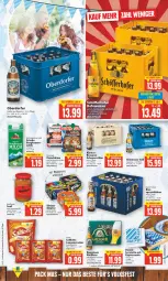 Gazetka promocyjna E Center - Angebote der Woche - Gazetka - ważna od 17.09 do 17.09.2022 - strona 3 - produkty: auer, Bau, Bauer, bauerngut, beutel, bier, bügel, bügelflasche, cracker, eis, elle, flasche, fleisch, fleischkäse, hacker pschorr, Hefe, Käse, Lagerbier, leine, lorenz, milch, natur, Ofen, reis, saltletts, senf, Serviette, Spezi, Ti, ZTE