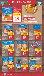 Gazetka promocyjna Aldi Nord - Von Montag - Gazetka - ważna od 13.09 do 13.09.2025 - strona 12 - produkty: auer, aus der tiefkühlung, axe, Backhendl, beutel, bier, dip, gewürz, gin, Haxe, Hendl, Kraut, Kugel, reifen, Sauerkraut, Schal, Schale, schnitzel, senf, Ti, Weißwurst, wiener, wurst, ZTE