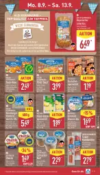 Gazetka promocyjna Aldi Nord - Von Montag - Gazetka - ważna od 13.09 do 13.09.2025 - strona 13 - produkty: aldi, Alpenhain, bavaria blu, bergader, Berger, braten, dip, eis, grill, kartoffel, Käse, leberkäs, mac, Maus, Mett, nürnberger, obazda, reis, Ria, Spezi, Ti, tiefpreis, toast, ZTE