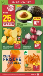 Gazetka promocyjna Aldi Nord - Von Montag - Gazetka - ważna od 13.09 do 13.09.2025 - strona 3 - produkty: avocado, beutel, eis, grill, kartoffel, kartoffeln, möhren, nuss, speisemöhren, Speisezwiebeln, Ti, trolli, ZTE, zwiebel, zwiebeln