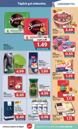 Gazetka promocyjna Combi - Prospekte - Gazetka - ważna od 12.02 do 12.02.2022 - strona 17 - produkty: alpia, beutel, bonbons, caffe, Cap, cappuccino, cin, cracker, haribo, jacobs, jacobs krönung, kaffee, kaffeepads, lebensmittel, melitta, Nimm 2, regal, sahne, saro, sarotti, schoko, schokolade, senseo, Ti