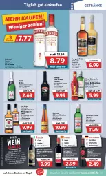 Gazetka promocyjna Combi - Prospekte - Gazetka - ważna od 12.02 do 12.02.2022 - strona 19 - produkty: aqua, aquavit, baileys, bismarck, bourbon, bourbon whiskey, cuvée, dornfelder, eier, eierlikör, eis, flasche, freixenet, frucht, getränk, getränke, grill, irish cream, jim beam, Käse, kentucky straight, korn, likör, liqueur, malteser, Metaxa, mm extra, regal, reis, rind, rum, schwein, smirnoff, Ti, tuc, vodka, wein, weine, whiskey