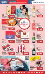 Gazetka promocyjna Combi - Prospekte - Gazetka - ważna od 12.02 do 12.02.2022 - strona 20 - produkty: angebot, angebote, beutel, bier, blume, blumen, ecco, eis, ferrero, Ferrero Küsschen, flasche, frucht, fruchtsecco, geldermann, gewinnspiel, likör, lillet, lindor, lindt, merci, milka, Mon Chéri, pralinen, reis, Ria, rotkäppchen, schoko, schokolade, sekt, Ti, Yo