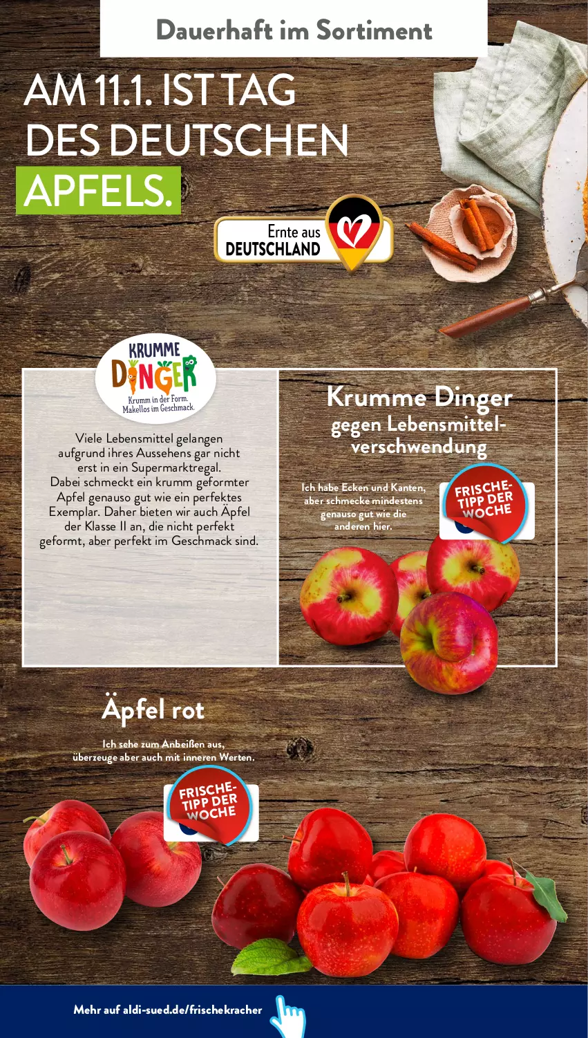 Aktueller Prospekt AldiSud - ALDI Aktuell - von 10.01 bis 15.01.2022 - strona 36 - produkty: aldi, apfel, auer, Elan, kracher, lebensmittel, mac, regal, rum, Ti