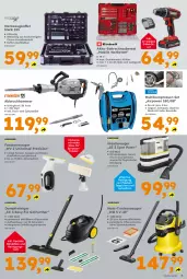 Gazetka promocyjna  - Gazetka - ważna od 24.10 do 24.10.2026 - strona 3 - produkty: Abbruchhammer, akku, akku-bohrschrauber, auer, aust, auto, Bau, Behälter, Bohrschrauber, dampfreiniger, elle, fenster, koffer, kompressor, kraft, ladegerät, reifen, reiniger, Reinigung, senf, spiegel, teppich, teppiche, Ti, Trockensauger, tuc, wasser, wassertank, werkzeug