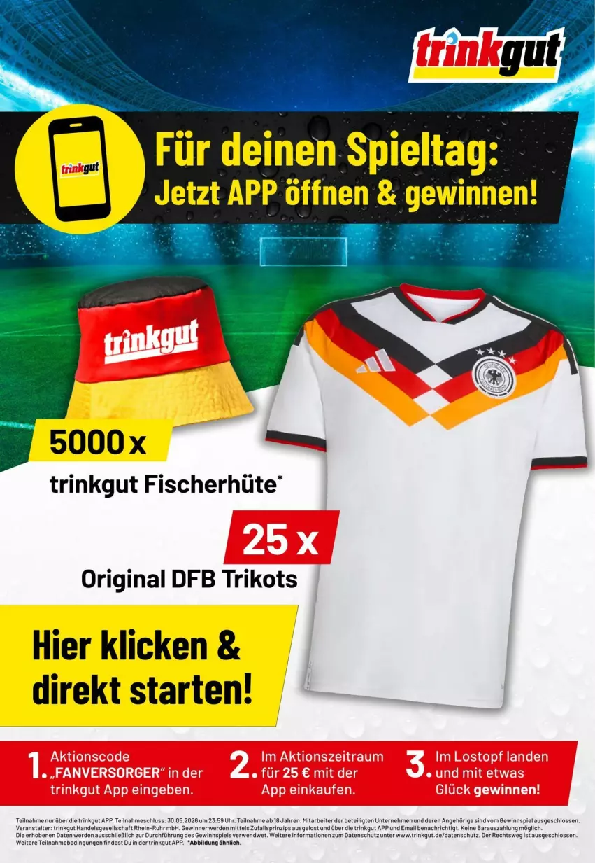 Aktueller Prospekt Trinkgut - Prospekte - von 03.05 bis 09.05.2026 - strona 7 - produkty: fisch, fische, Fischer, gin, Trikot
