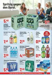 Gazetka promocyjna Trinkgut - Prospekte - Gazetka - ważna od 09.05 do 09.05.2026 - strona 3 - produkty: Alwa, angebot, bio, burger, deka, eis, eistee, elle, erfrischungsgetränk, erfrischungsgetränke, flasche, getränk, getränke, ice tea, mineralwasser, pet-flasche, pfanne, Pfanner, steiner, tee, thomas henry, Ti, vita, volvic, wasser