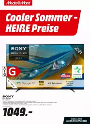 Gazetka promocyjna Media Markt - Prospekte - Gazetka - ważna od 17.06 do 17.06.2023 - strona 1 - produkty: alexa, angebot, angebote, Apple, dvb, dvb-s2, DVB-T, dvb-t2 hd, HDMI, kopfhörer, lautsprecher, led tv, oled tv, sony, Surf, Ti, tisch, usb
