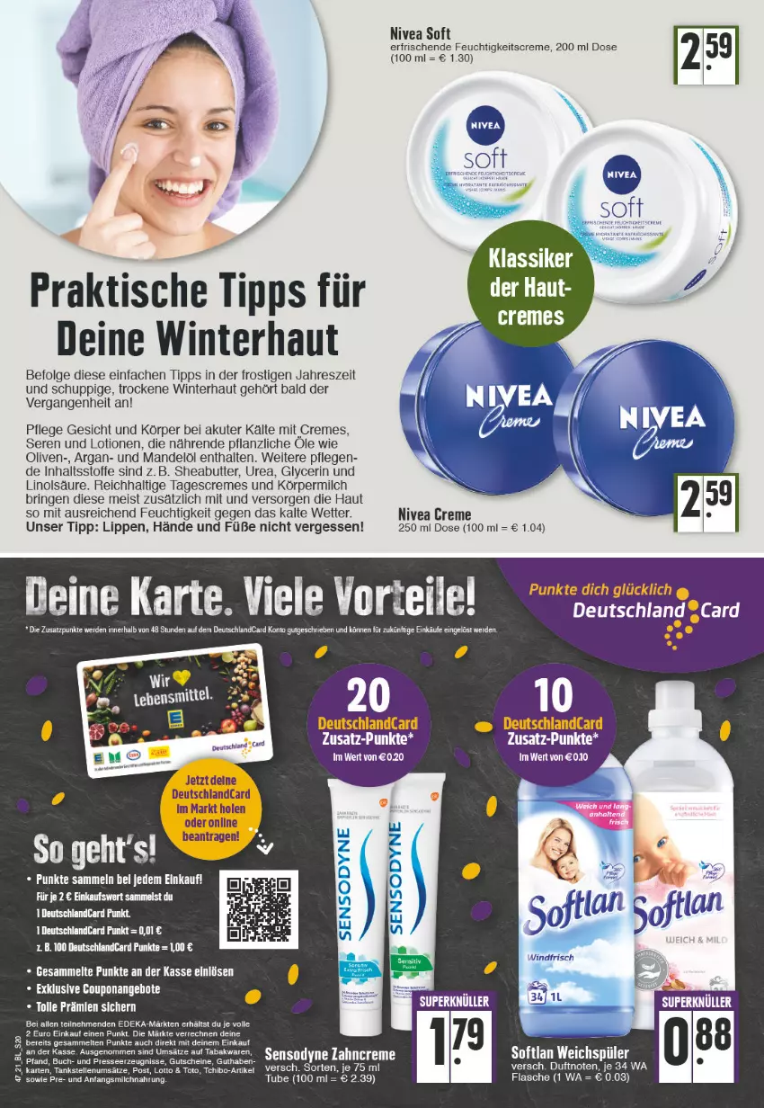 Aktueller Prospekt Edeka - Angebote der Woche - von 22.11 bis 27.11.2021 - strona 20