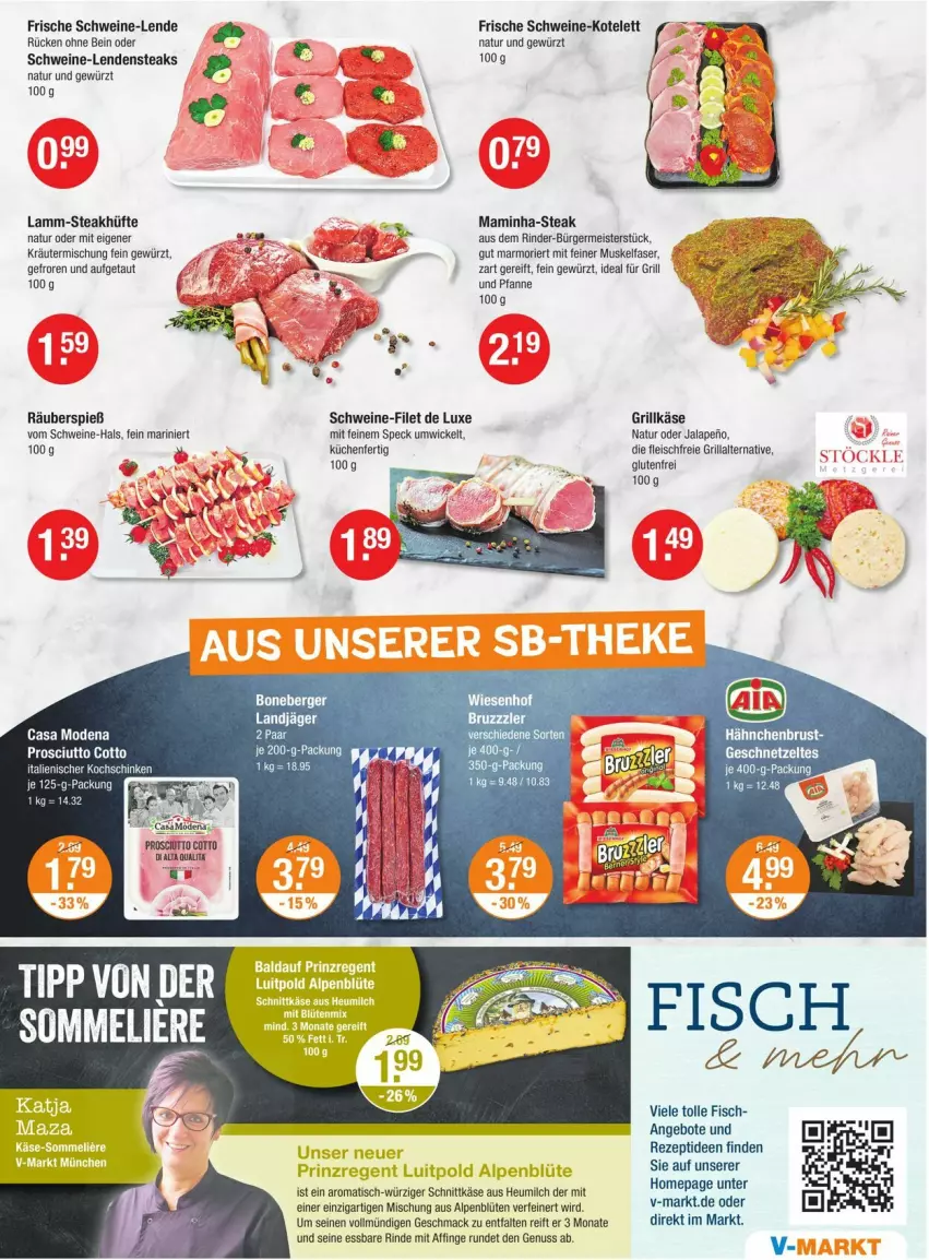 Aktueller Prospekt Vmarkt - Prospekte - von 24.07 bis 30.07.2025 - strona 3 - produkty: angebot, angebote, Berger, Blüte, bruzzzler, eis, filet, fisch, fleisch, Germ, geschnetzeltes, gewürz, grill, Grillkäse, hähnchenbrust, Heu, heumilch, ideal für grill, Käse, kotelett, kräuter, Kräutermischung, küche, Küchen, lamm, landjäger, mac, mam, Meister, milch, natur, nuss, Omep, pfanne, prosciutto, prosciutto cotto, rezept, rind, rinder, schnittkäse, schwein, schweine, schweine-filet, Speck, steak, steakhüfte, steaks, Ti, tisch, und pfanne, wein, weine, WICK, wiesenhof, Zelt