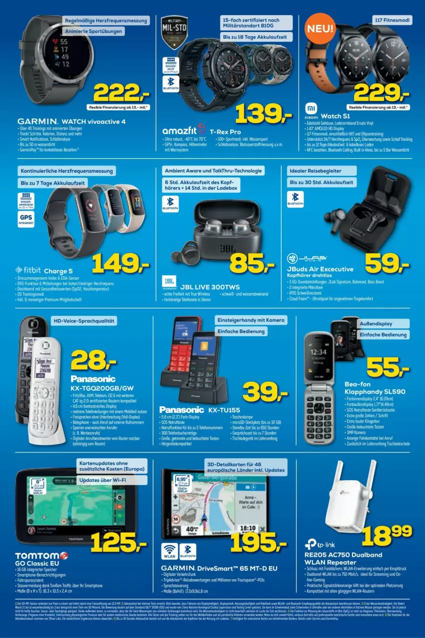 Aktueller Prospekt Euronics - Prospekte - von 16.03 bis 23.03.2022 - strona 3 - produkty: boss, Clin, deo, Draht, eier, eis, elle, fitbit, fritz, garmin, Handy, HP, jbl, kamera, kopfhörer, Lampe, lion, microsd, natur, rel, Router, rum, Schal, Schale, smartphone, tee, Ti, tisch, tomtom