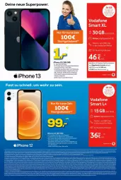 Gazetka promocyjna Euronics - Prospekte - Gazetka - ważna od 23.03 do 23.03.2022 - strona 4 - produkty: auto, bio, deo, eis, elle, iphone, IPhone 12, IPhone 13, Kinder, preisvorteil, reis, ring, spee, telefon, Ti, tisch, vodafone