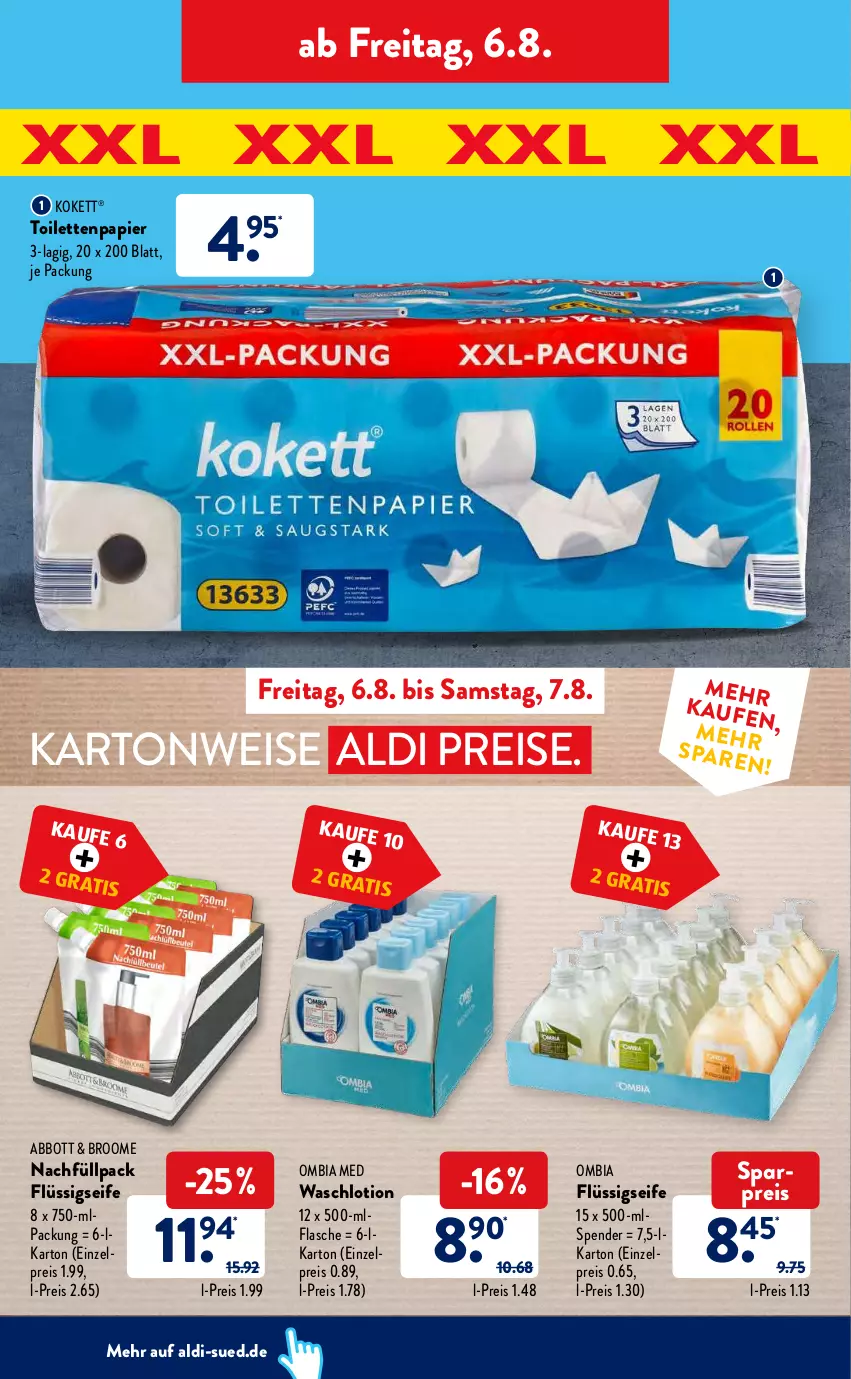 Aktueller Prospekt AldiSud - ALDI Aktuell - von 02.08 bis 07.08.2021 - strona 34