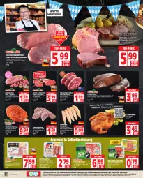 Gazetka promocyjna Edeka - Angebote der Woche - Gazetka - ważna od 16.09 do 16.09.2023 - strona 4 - produkty: angebot, apfel, arla, auer, Bau, Bauer, bauerngut, braten, bratwurst, eis, elle, filet, filets, fleisch, Geflügel, gewürz, grill, gulasch, hackfleisch, jungbullen, kasseler, kotelett, küche, Küchen, lachs, Lachsbraten, lamm, lammkotelett, lebensmittel, LG, mac, nuss, pfanne, pute, Putenoberkeule, putenschnitzel, reis, rind, rinder, rinderfilet, Rinderleber, ring, saft, salat, schinken, schinkenbraten, schnitten, schnitzel, schwein, schweine, Schweinelachs, schweineschnitzel, steak, Ti, top-preis, wein, weine, wiesenhof, wurst, ZTE, zwiebel