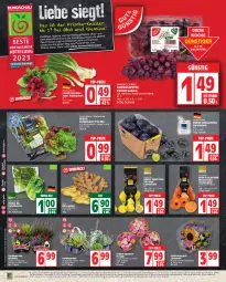 Gazetka promocyjna Edeka - Angebote der Woche - Gazetka - ważna od 16.09 do 16.09.2023 - strona 6 - produkty: Abtei, Astra, ball, bio, deka, edeka bio, eis, elle, ente, frucht, Garten, ingwer, Lauchzwiebel, lauchzwiebeln, lebensmittel, mandarine, mandarinen, obst, pflanze, radieschen, reis, ring, rosen, rum, salat, salatherzen, Schal, Schale, speyer, Stiegl, tafeltrauben, Ti, top-preis, trauben, wagner, Wild, zitrone, zitronen, ZTE, zwiebel, zwiebeln