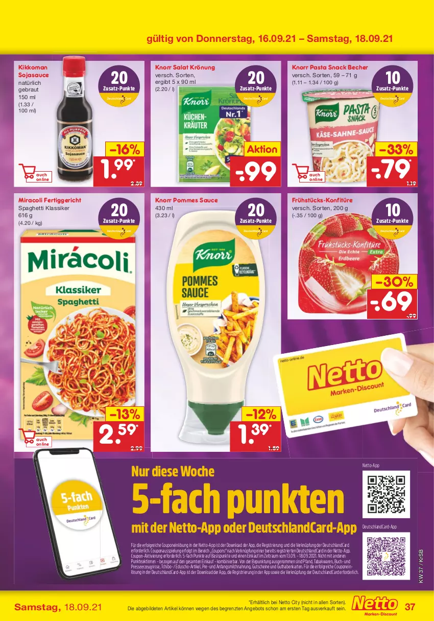 Aktueller Prospekt Netto Marken-Discount - Filial Angebote - von 13.09 bis 18.09.2021 - strona 37