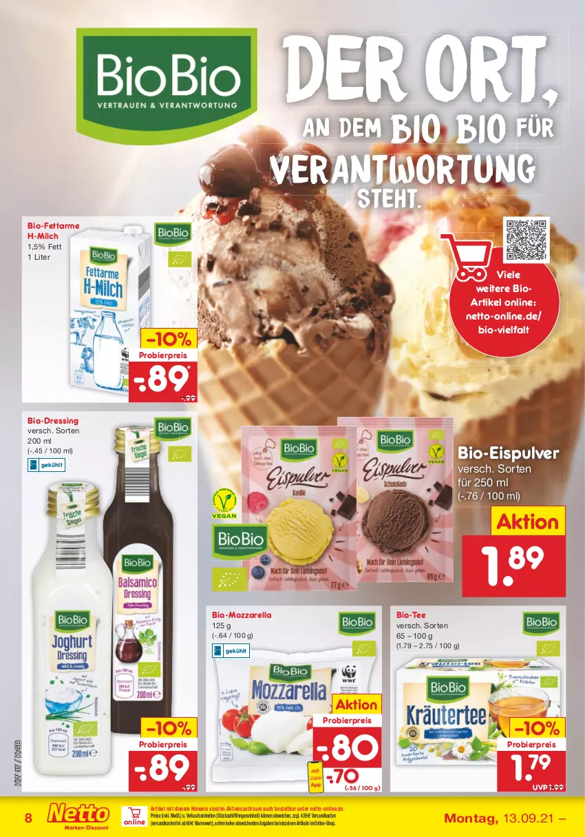 Aktueller Prospekt Netto Marken-Discount - Filial Angebote - von 13.09 bis 18.09.2021 - strona 8