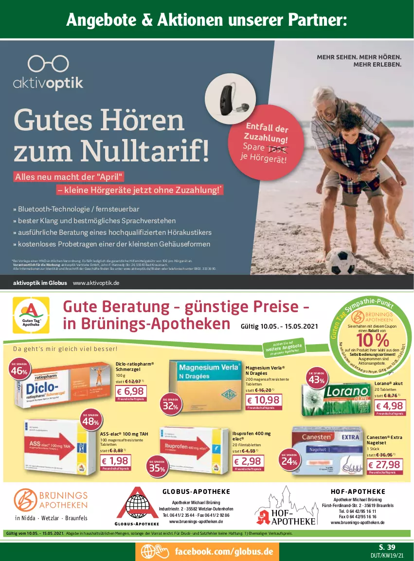 Aktueller Prospekt Globus - Prospekte - von 10.05 bis 15.05.2021 - strona 39