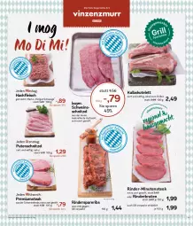 Gazetka promocyjna Aez - Prospekte - Gazetka - ważna od 24.08 do 24.08.2024 - strona 5 - produkty: braten, eis, grill, hofgut, ideal zum grillen, kalbskotelett, kotelett, natur, pute, putenschnitzel, reis, rind, rinder, rinderbraten, saft, schnitzel, schwein, schweine, schweineschnitzel, spareribs, steak, Ti, trolli, wein, weine, ZTE