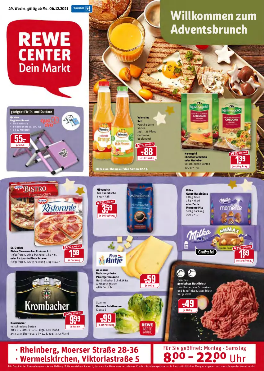 Aktueller Prospekt Rewe - Prospekte - von 06.12 bis 12.12.2021 - strona 1