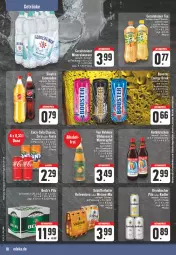 Gazetka promocyjna Edeka - Angebote der Woche - Gazetka - ważna od 07.10 do 07.10.2023 - strona 18 - produkty: aktionspreis, Alwa, apfel, bio, coca-cola, cola, direktsaft, eier, eis, ente, fanta, flasche, gerolsteine, gerolsteiner, getränk, getränke, gin, glasflasche, Hefe, hefeweizen, HP, krombache, krombacher, limo, limonade, limonaden, mineralwasser, pfirsich, pils, reis, saft, schöfferhofer, steiner, tee, Ti, wasser, zitrone, ZTE