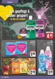 Gazetka promocyjna Edeka - Angebote der Woche - Gazetka - ważna od 07.10 do 07.10.2023 - strona 20 - produkty: bebivita, Coral, domestos, eis, flasche, fleisch, Heu, listerine, milch, mundspülung, reiniger, reis, scheuermilch, slip, slipeinlagen, spülung, total care, vernel, vita, weichspüler, ZTE