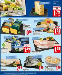 Gazetka promocyjna Edeka - Prospekte - Gazetka - ważna od 03.02 do 03.02.2024 - strona 16 - produkty: bavaria blu, bergader, burlander, cocktail, Dorade, dressing, eis, feinkost, filet, fol epi, früchte, früchten, halbfester schnittkäse, kabeljaufilet, Käse, milram, Ria, schnittkäse, Ti, tisch, und gemüse, weichkäse