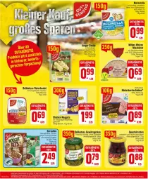 Gazetka promocyjna Edeka - Prospekte - Gazetka - ważna od 03.02 do 03.02.2024 - strona 18 - produkty: auer, Becher, beutel, chicken nuggets, eis, fleisch, fleischsalat, gewürz, Gewürzgurke, gewürzgurken, gouda, gurke, gurken, hinterkochschinken, kirsch, kirsche, kirschen, kochschinken, mac, mehl, mozzarella, natur, nuggets, rel, salat, sauerkirschen, schinken, weizenmehl, zucker