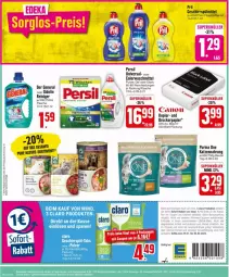 Gazetka promocyjna Edeka - Prospekte - Gazetka - ważna od 03.02 do 03.02.2024 - strona 24 - produkty: beutel, canon, colorwaschmittel, coupon, din a4, drucker, flasche, geschirr, geschirrspülmittel, katzennahrung, natur, papier, persil, pril, purina, reiniger, spülmittel, Ti, waschmittel