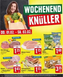 Gazetka promocyjna Edeka - Prospekte - Gazetka - ważna od 03.02 do 03.02.2024 - strona 26 - produkty: beutel, braten, bratwurst, Käse, Käsekrainer, lorenz, merl, natur, natura, rollbraten, saft, schinken, schnitzel, schwein, Ti, wein, wurst