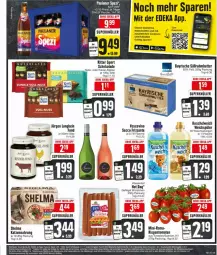 Gazetka promocyjna Edeka - Prospekte - Gazetka - ważna od 03.02 do 03.02.2024 - strona 9 - produkty: butter, coupon, coupons, deka, ecco, flasche, frizzante, Geflügel, hot dog, kakao, katzennahrung, Kuschelweich, nuss, Paula, paulaner, rind, rinder, rispentomaten, ritter, ritter sport, schoko, schokolade, Spezi, Sport, Süßrahmbutter, Ti, tomate, tomaten, vescovino, weichspüler, wiesenhof, würstchen