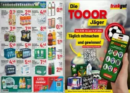 Gazetka promocyjna Trinkgut - Prospekte - Gazetka - ważna od 22.06 do 22.06.2024 - strona 3 - produkty: Alwa, apfel, Apfelschorle, bio, chips, chipsfrisch, deka, drink, edeka bio, Effect, gerolsteine, gerolsteiner, mineralwasser, schorle, steiner, thomas henry, Ti, vita, vitrex, wasser