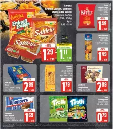Gazetka promocyjna Edeka - Prospekte - Gazetka - ważna od 24.02 do 24.02.2024 - strona 17 - produkty: bett, brezel, deka, leibniz, saltletts, Ti