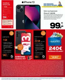Gazetka promocyjna Euronics - Prospekte - Gazetka - ważna od 31.08 do 31.08.2022 - strona 13 - produkty: Apple, buch, decke, deo, eis, elle, gutschein, iphone, IPhone 13, kamera, mac, preisvorteil, reis, ring, spee, telefon, Ti, vodafone