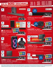 Gazetka promocyjna Euronics - Prospekte - Gazetka - ważna od 31.08 do 31.08.2022 - strona 8 - produkty: bett, Betten, HDMI, küche, Küchen, lautsprecher, LG, Samsung, Sonos, soundbar, Subwoofer, Ti, tisch, Toner, usb