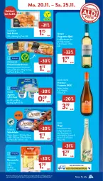 Gazetka promocyjna AldiSud - NÄCHSTE WOCHE - Gazetka - ważna od 25.11 do 25.11.2023 - strona 11 - produkty: aldi, alle artikel ohne dekoration, auer, backwaren, Blüte, brötchen, burger, burgunder, cocktail, Croissant, croissants, dekoration, ecco, eis, emmentaler, flasche, frizzante, frucht, grauer burgunder, holunder, holunderblüte, hugo, joghur, joghurt, kaffee, limette, mac, Mett, minze, prosecco, reis, sahne, schoko, schokolade, Sonntagsbrötchen, Ti, wein, weine, ZTE