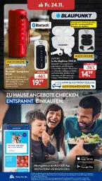 Gazetka promocyjna AldiSud - NÄCHSTE WOCHE - Gazetka - ważna od 25.11 do 25.11.2023 - strona 32 - produkty: akku, aldi, alle artikel ohne dekoration, angebot, angebote, auto, Bau, blaupunkt, dekoration, eis, elle, erde, friday, gin, in-ear-kopfhörer, kopfhörer, lack, lautsprecher, rel, rwe, Schal, Schale, Ti, tisch, ZTE