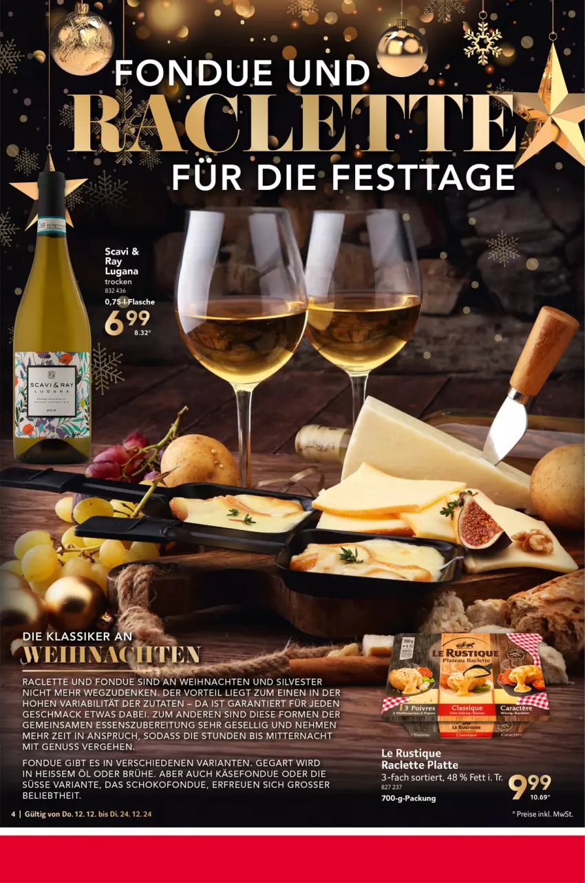 Aktueller Prospekt Selgros - Food - von 12.12 bis 24.12.2024 - strona 4 - produkty: an weihnachten, Brühe, eis, Fondue, Käse, latte, Le Rustique, mac, nuss, pfeffer, reis, Ria, schoko, Soda, Ti, weihnachten