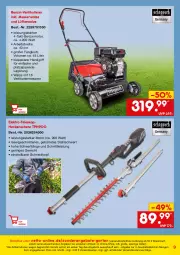 Gazetka promocyjna Netto Marken-Discount - Online-SonderangeboteGarten - Gazetka - ważna od 30.04 do 30.04.2022 - strona 9 - produkty: angebot, angebote, Brei, eis, Elektro, Garten, heckenschere, korb, messer, ndk, reis, ring, Sandkasten, Schere, schnitten, Teleskop, Ti, Tiere, versandkostenfrei, ZTE