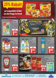 Gazetka promocyjna Edeka - Prospekte - Gazetka - ważna od 26.07 do 26.07.2025 - strona 13 - produkty: auer, Bau, Bauer, coupon, coupons, eis, Geflügel, heinz, HP, ketchup, maggi, mayonnaise, payback, pinienkerne, saft, Ti, tomato ketchup, Yo