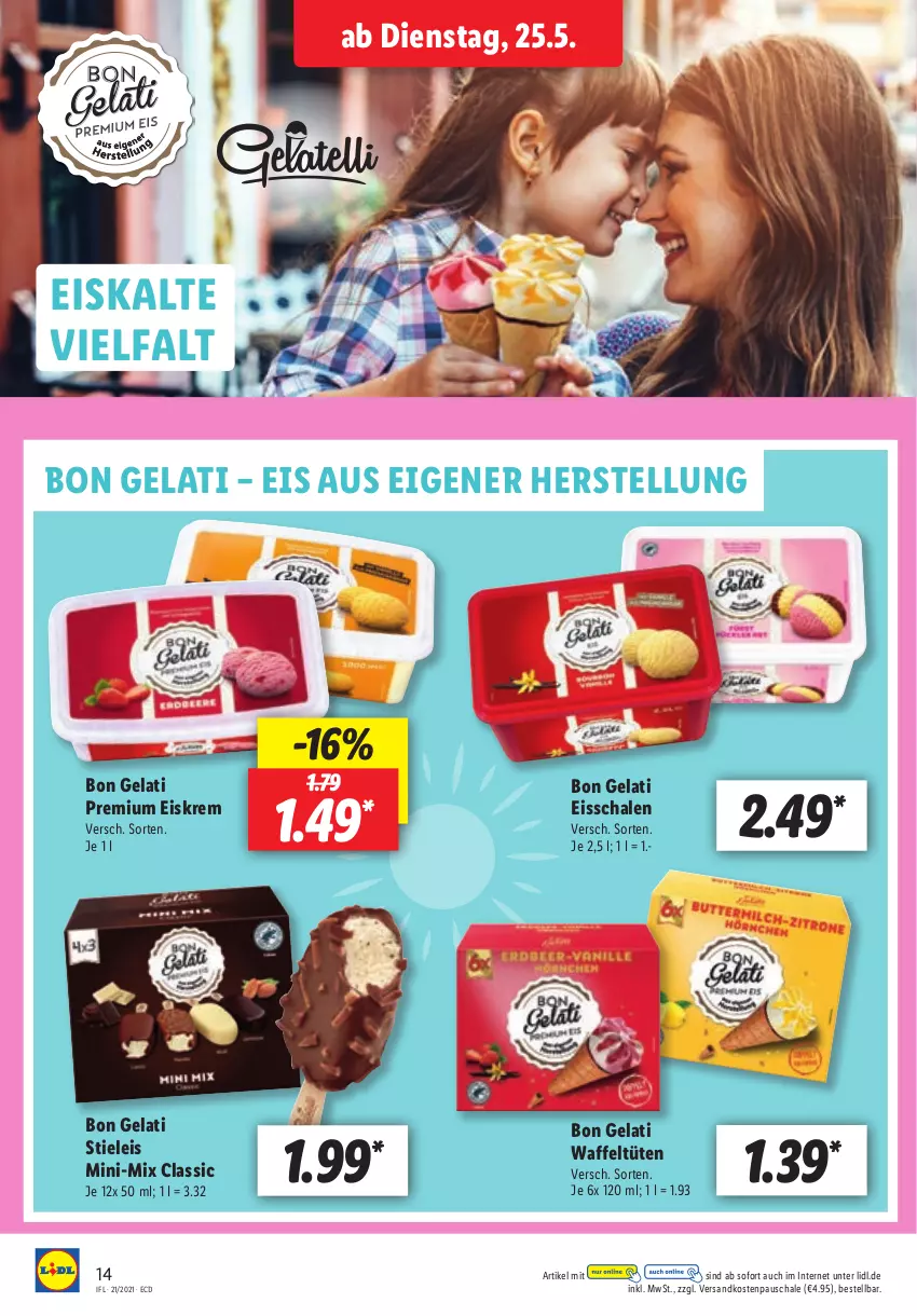 Aktueller Prospekt Lidl - Aktionsprospekt - von 25.05 bis 29.05.2021 - strona 14